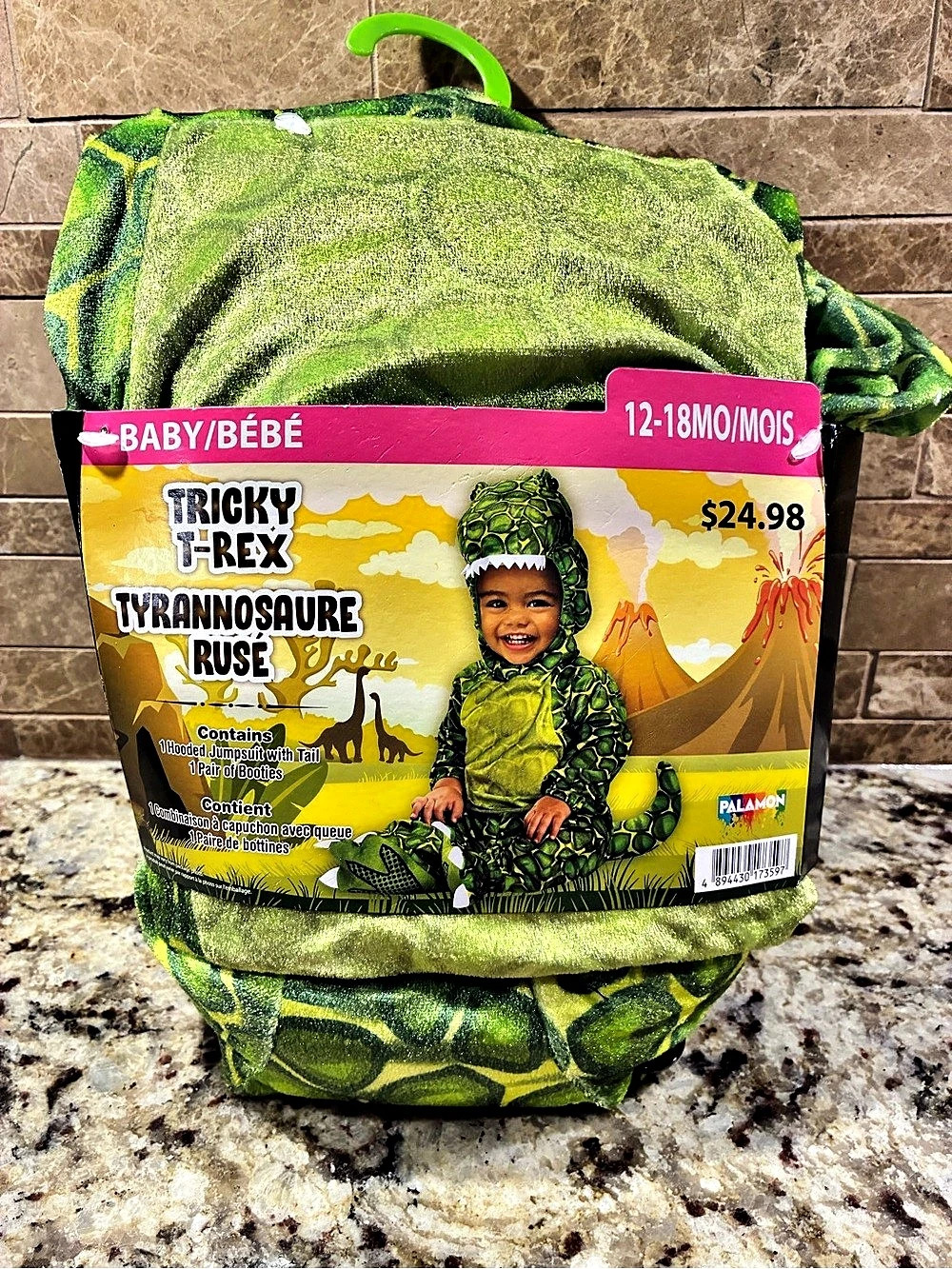 Palamon Tricky T-Rex Dinosaur Costume Baby 12-18M